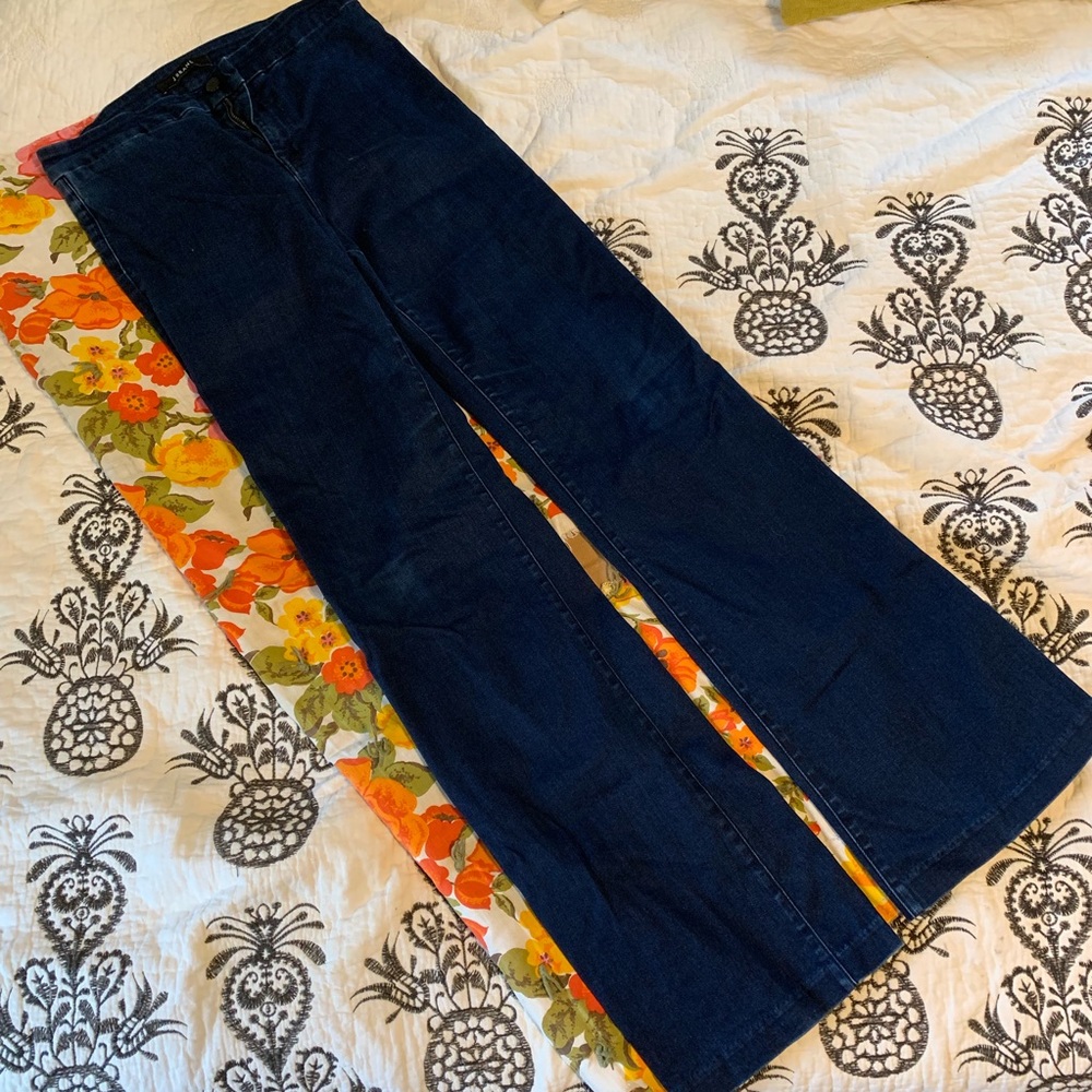 J Brand high waisted flare denim
